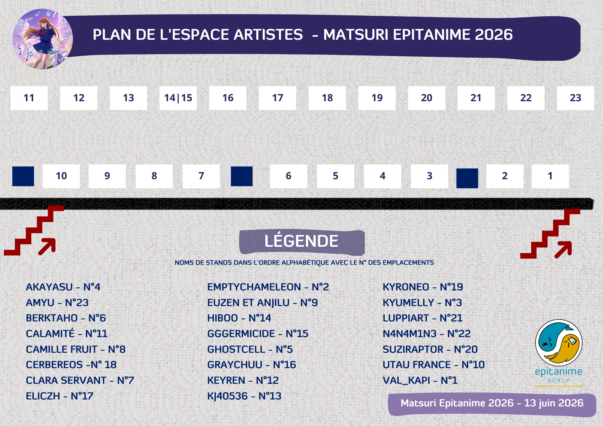 Plan Zone Artistes Matsuri(2)