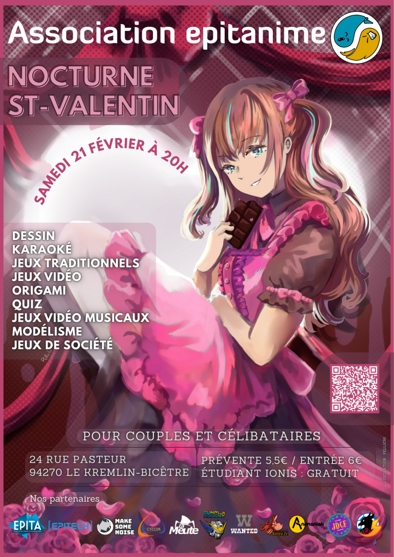 Affiche Nocturne St Valentin 202601