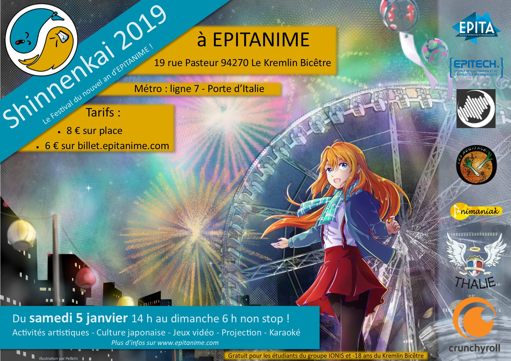 Affiche Shinnenkai 2019